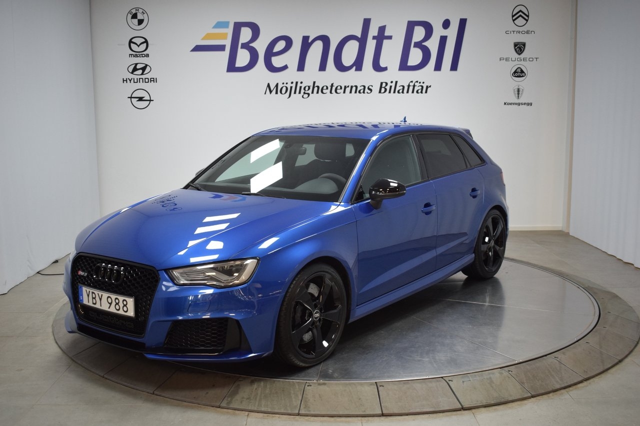 Audi A3 RS3 Sportback quattro 367hk 2016, photo 4/26