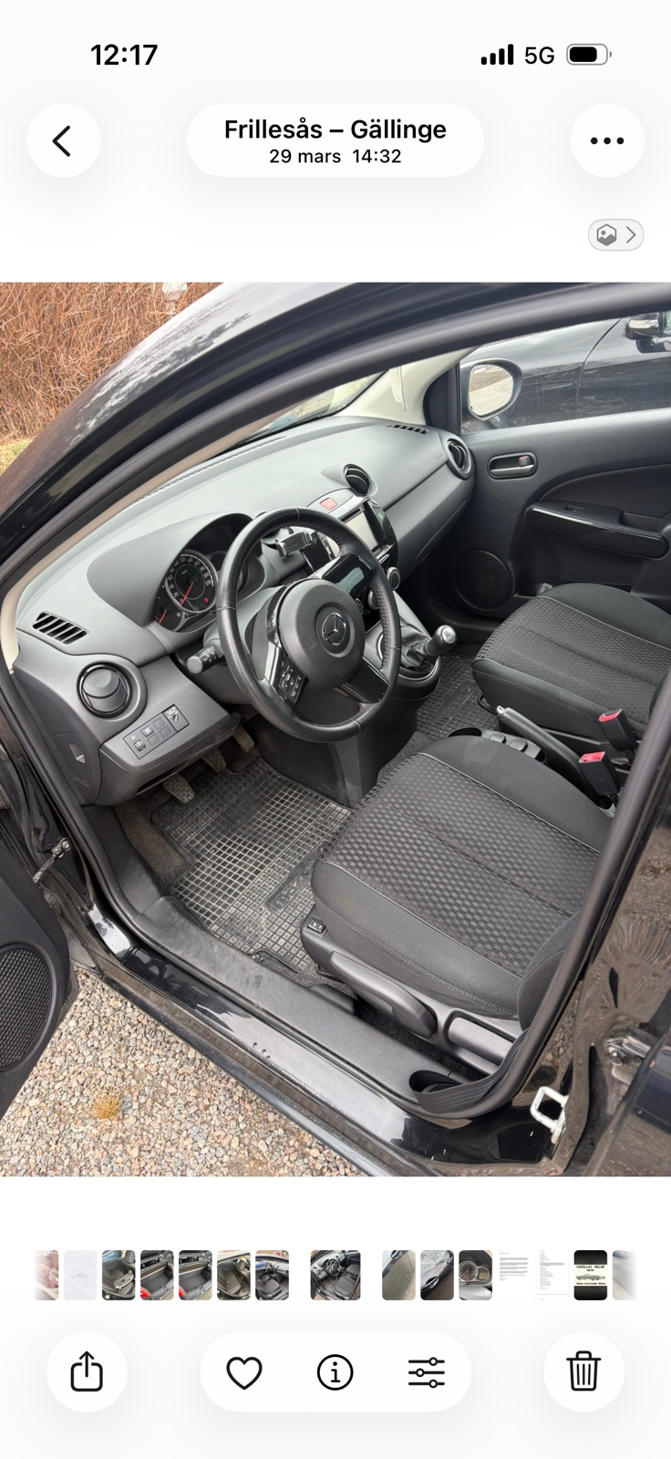 Mazda 2 5-dörrar 1.3 MZR Manuell 2014, photo 7/9