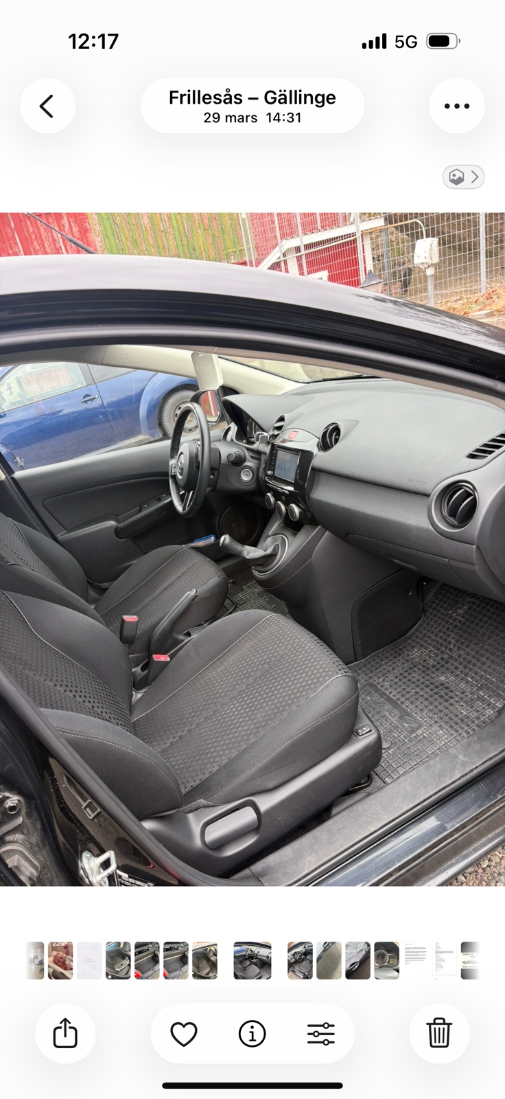 Mazda 2 5-dörrar 1.3 MZR Manuell 2014, photo 6/9