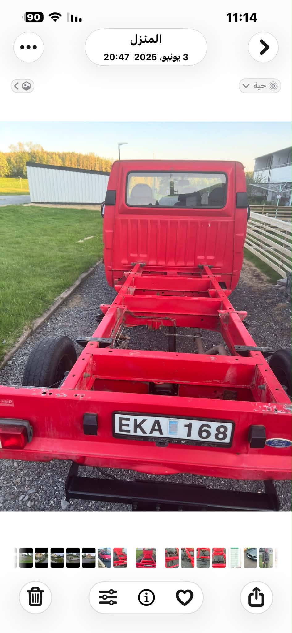 Ford Transit Chassis Cab 2.0 i Manuell 1995, bild 4/10