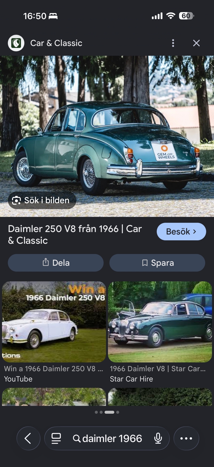 Daimler 250 1966, bild 4/4