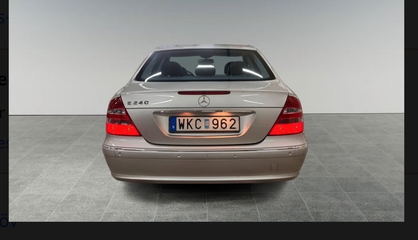 Mercedes-Benz E 240 5G-Tronic 2005, bild 6/16