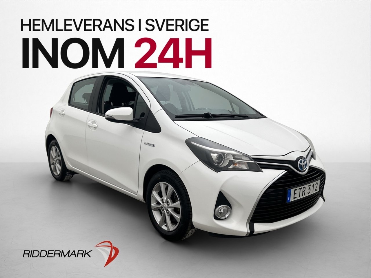 Toyota Yaris Hybrid e-CVT 101hk Active 2015, bild 3/10