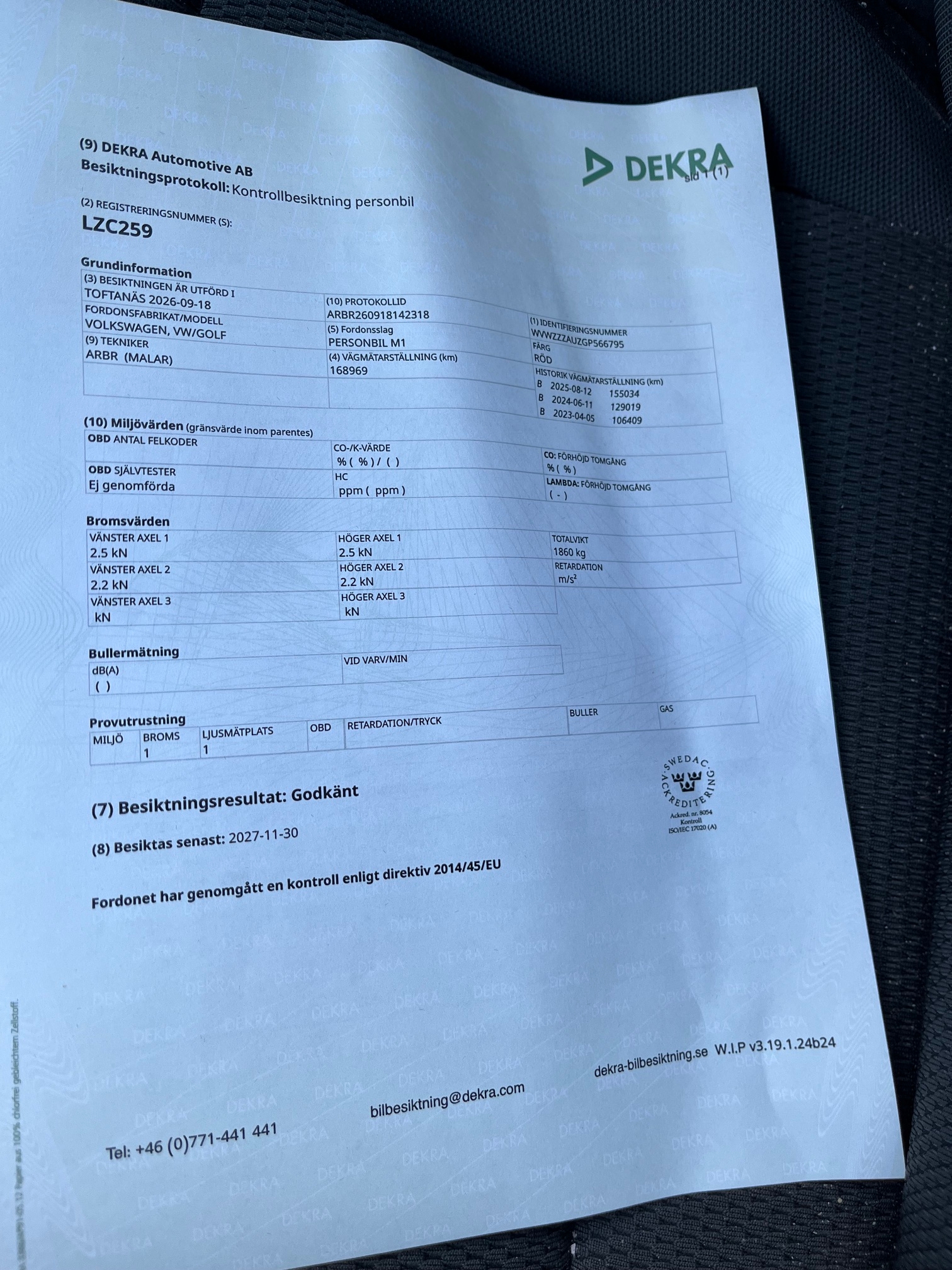 Volkswagen Golf 2016, bild 5/6