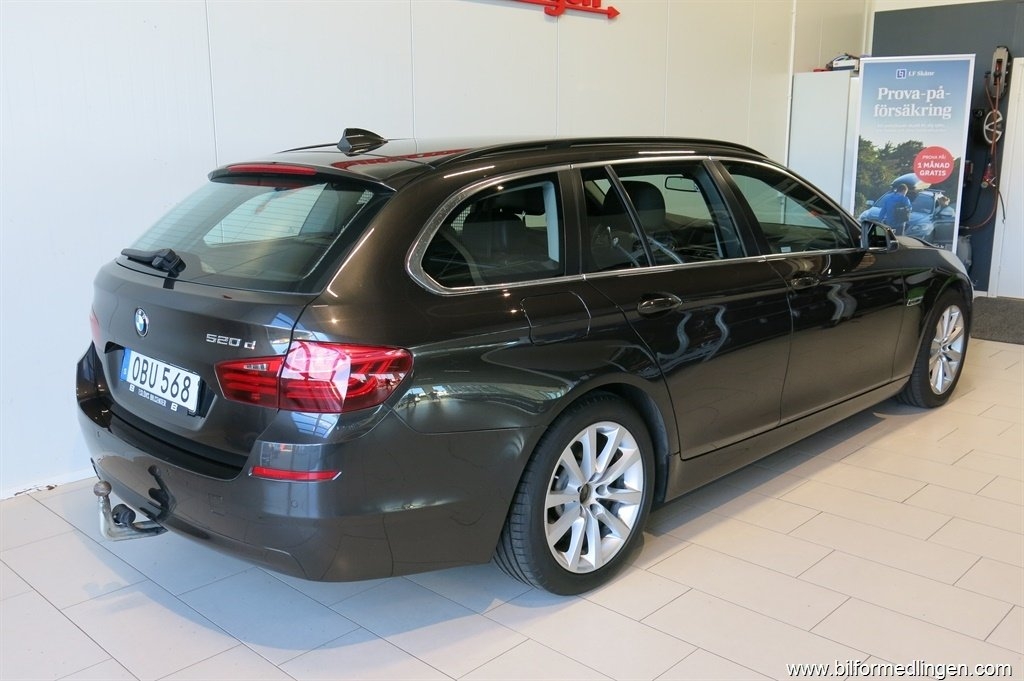 BMW 520 d 190hk Aut. Skinn Drag 2016, bild 6/10