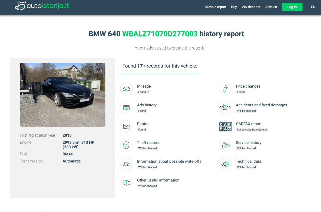 BMW 640