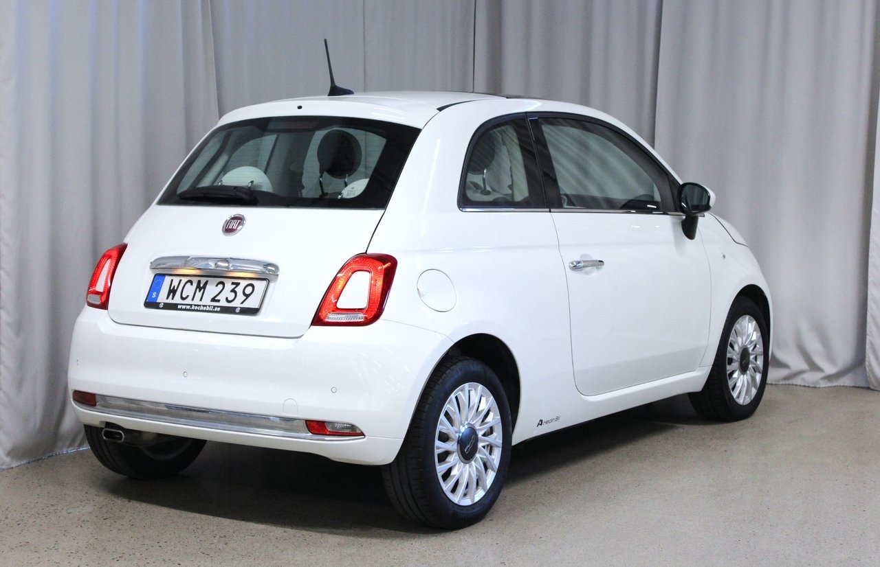 Fiat 500 1.2 69hk Lounge 2019, bild 2/10