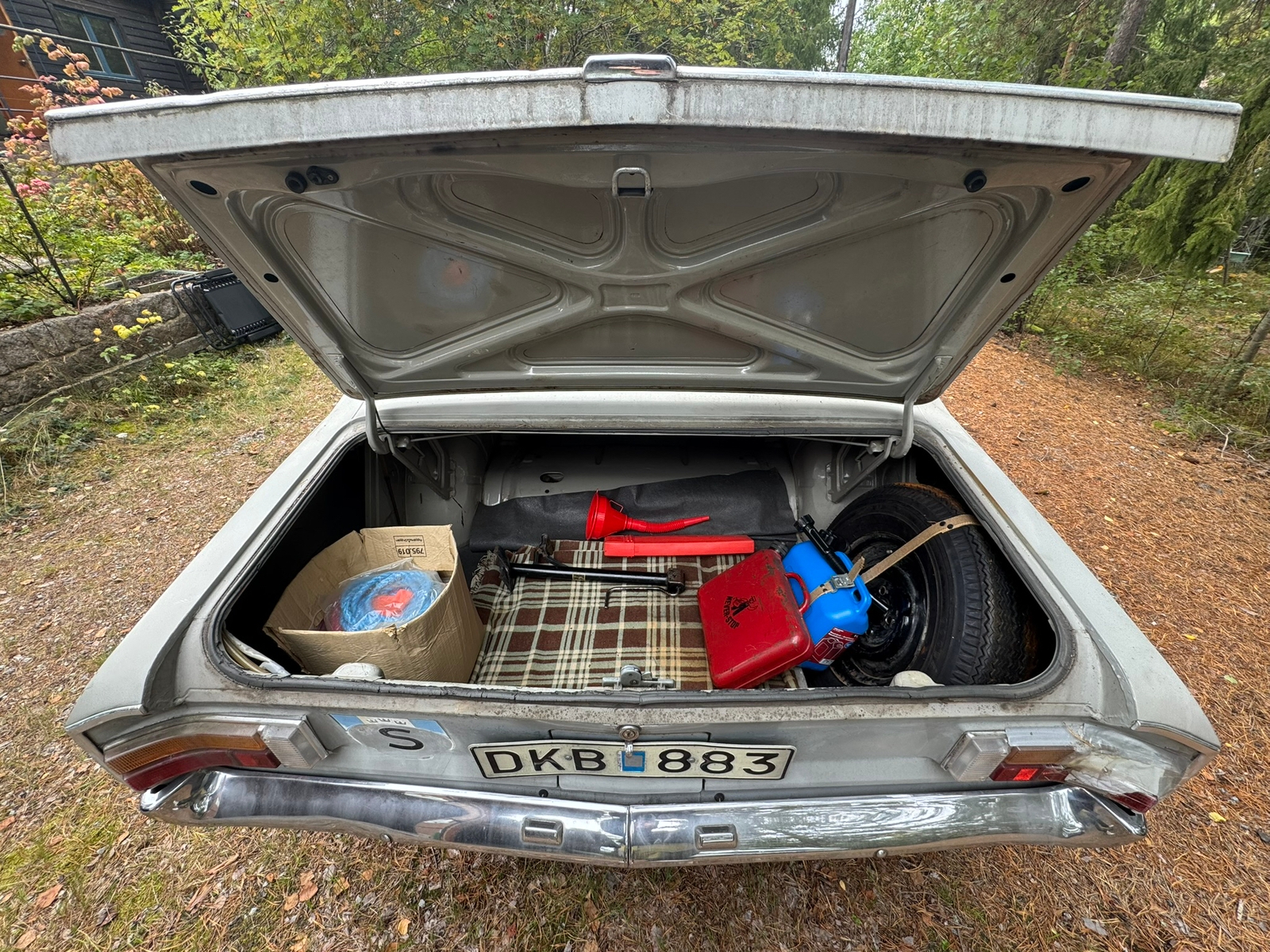 Opel Rekord 2-dörrar 1.7 S Manuell 1968, bild 7/8