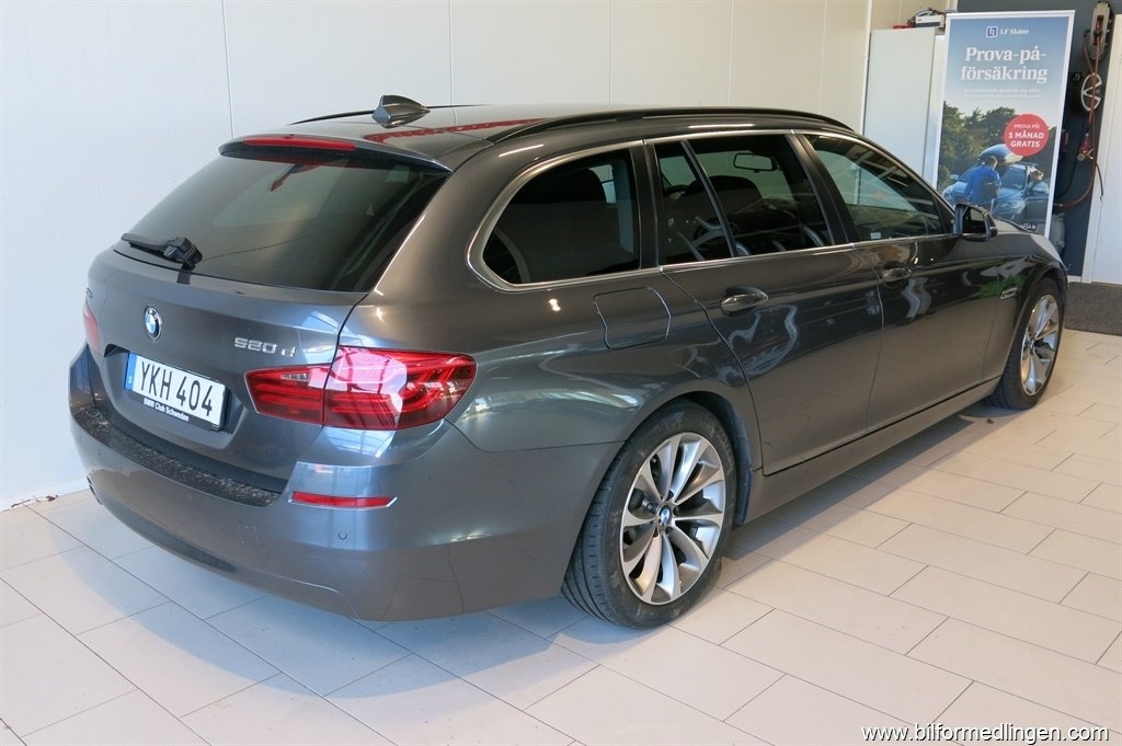BMW 520 d xDrive 190hk Skinn 2017, kuva 5/10