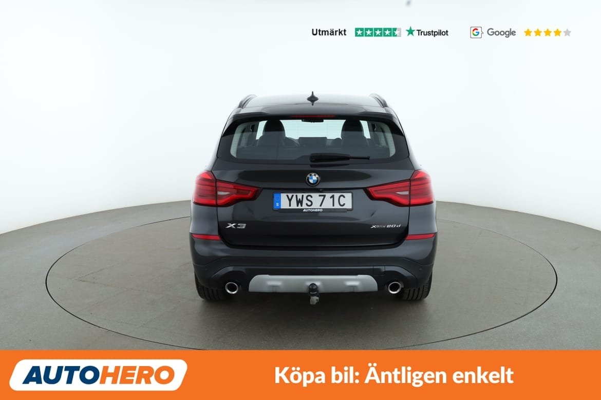 BMW X3 xDrive20d xLine / Dragkrok 2020, bild 4/10