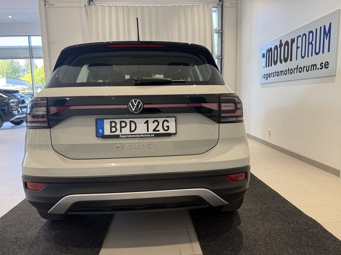 Volkswagen T-Cross TSI 95hk 1 ägare 2023, bild 5/10