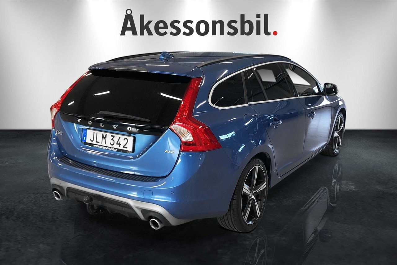 Volvo V60 D4 AWD R-Design Aut 190hk 2017, bild 5/10
