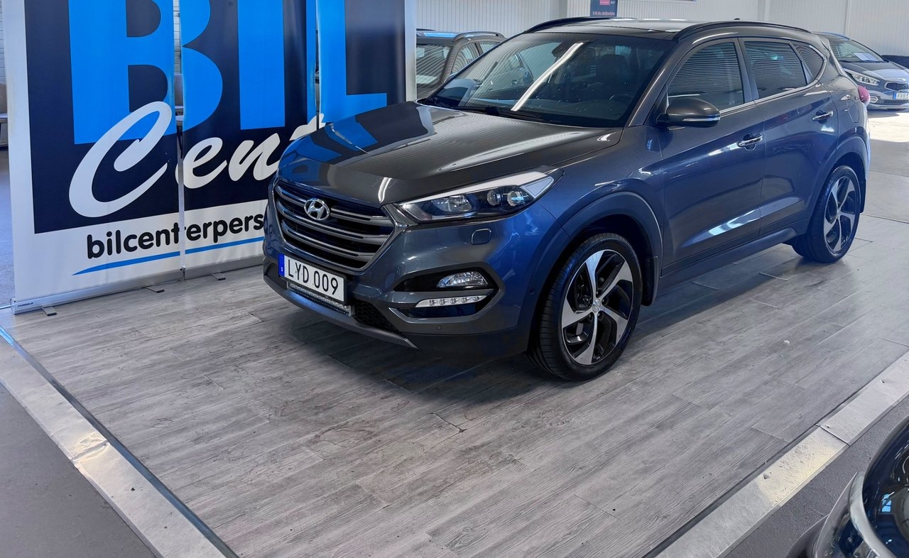 Hyundai Tucson 1.6 T-GDI 177 Hk AWD Aut 2016, bild 2/5
