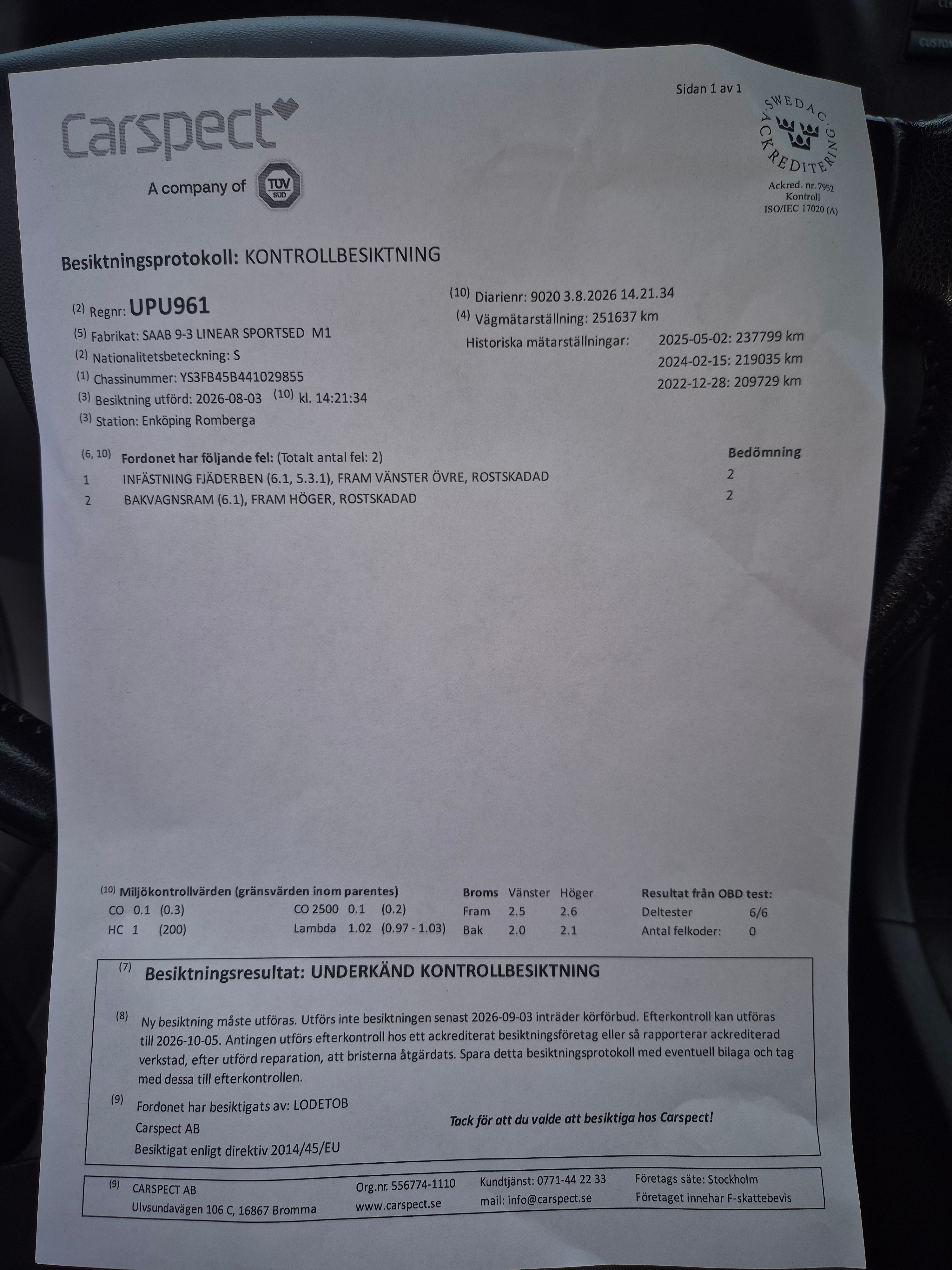 Saab 9-3 SportSedan 1.8 Manuell 2004, photo 5/5