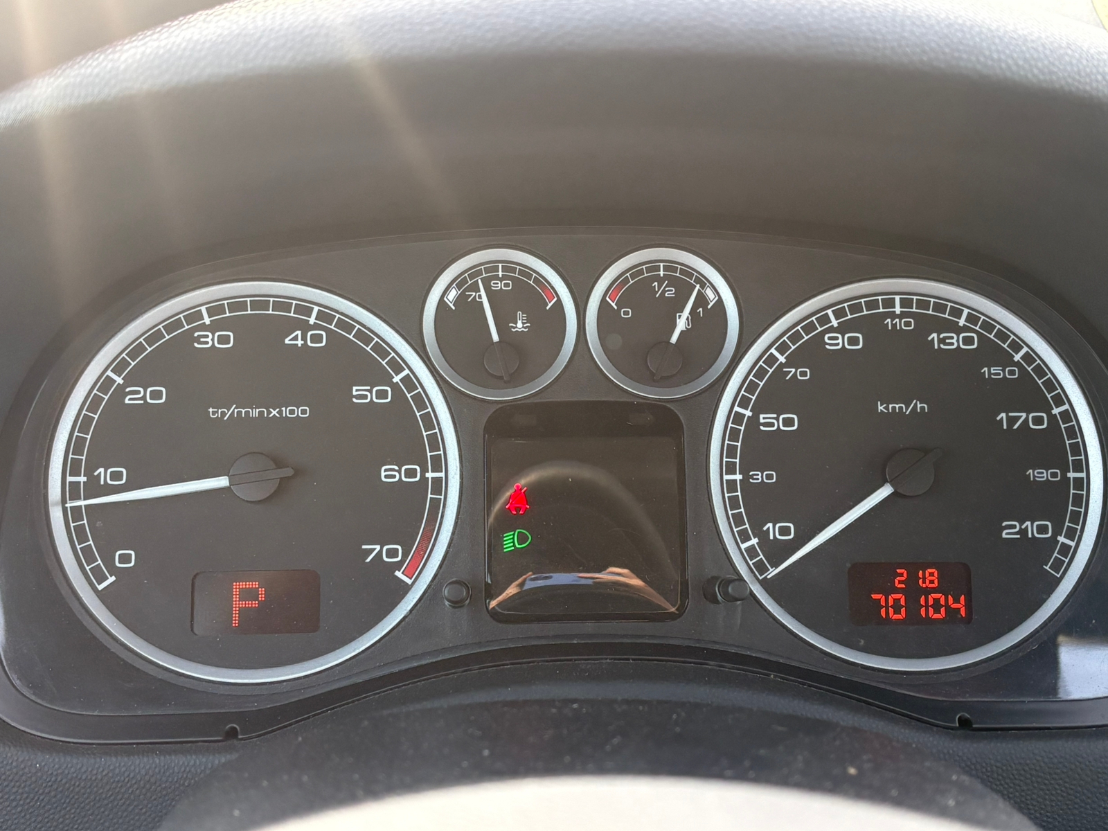 Peugeot 307 5-dörrar 1.6 Automatisk 2002, bild 6/7
