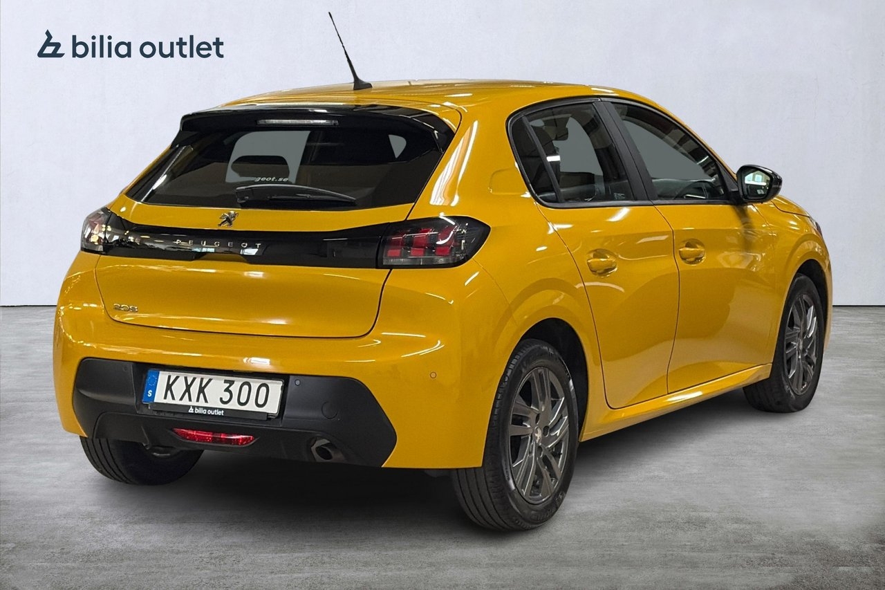 Peugeot 208 1.2 PureTech Active 75hk 2022, bild 6/10