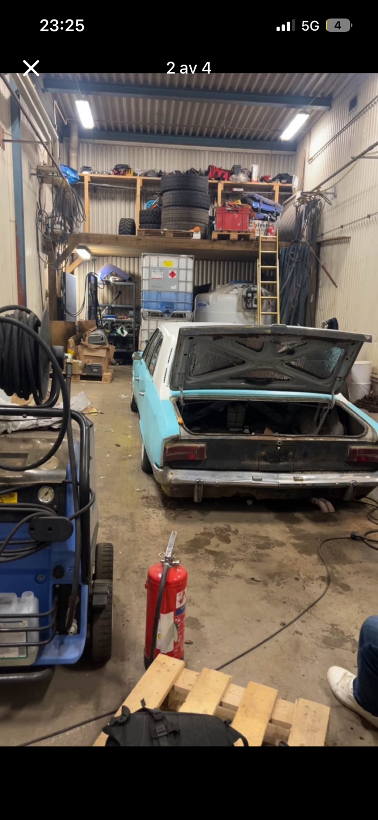 Opel Rekord C 4 dörrars 1969, photo 2/4