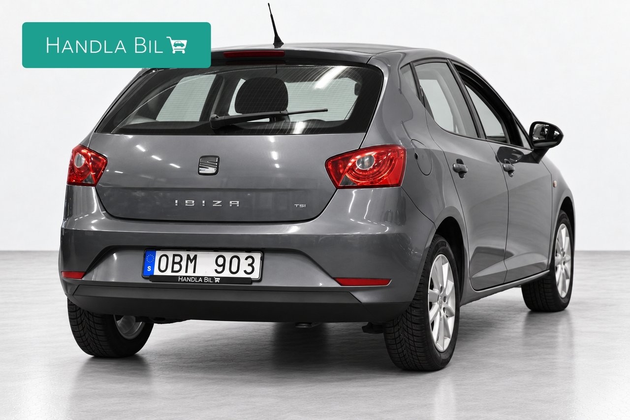 Seat Ibiza 1.2 TSI Style Nybesiktad 86hk 2014, bild 5/10