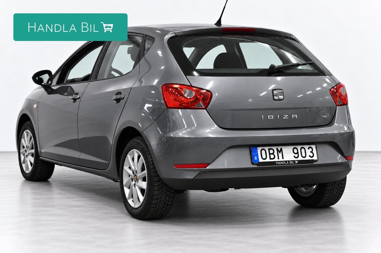 Seat Ibiza 1.2 TSI Style Nybesiktad 86hk 2014, bild 7/10