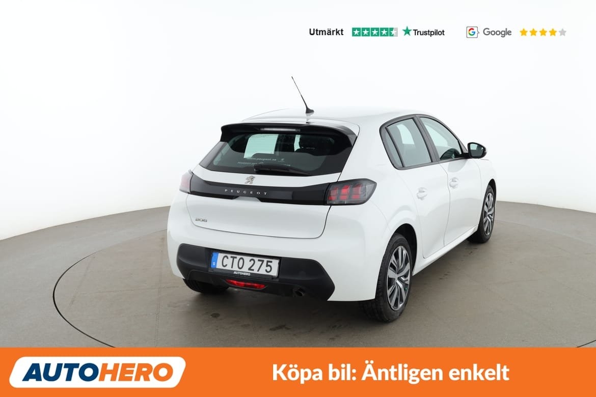Peugeot 208 1.2 PureTech Active 2020, bild 6/10