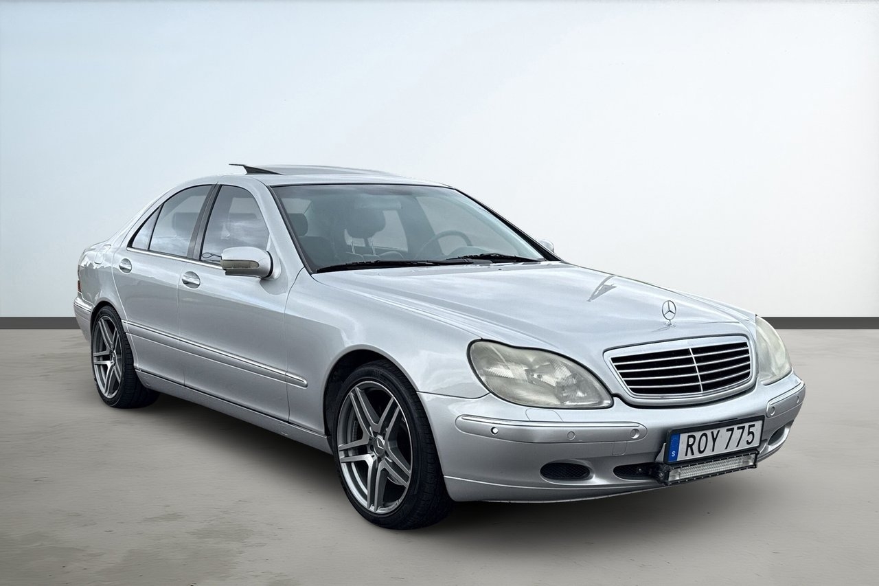 Mercedes-Benz S 500 5G-Tronic AMG fälgar 1999, bild 7/10