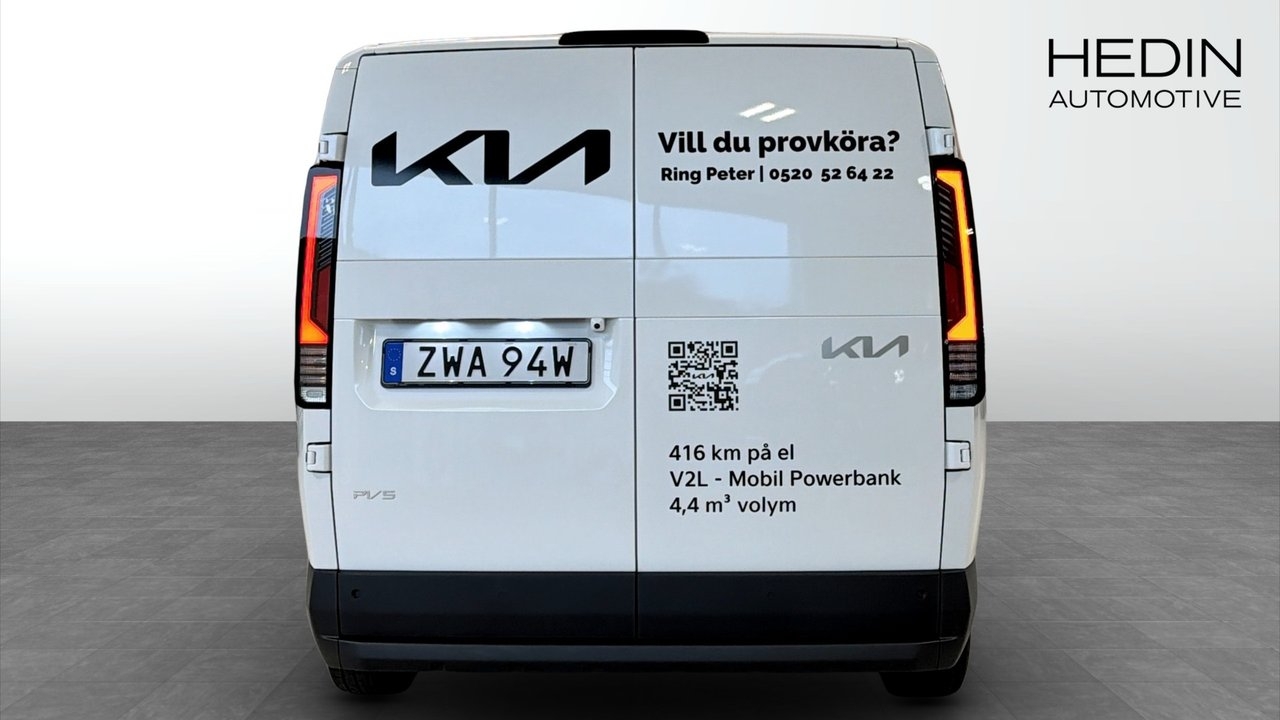 Kia PV5 CARGO PLUS 4DR L2H1 LONG RANGE 2026, bild 4/10