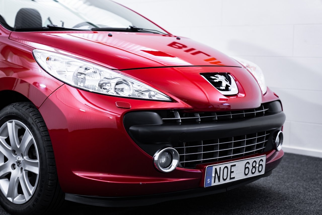 Peugeot 207 CC 1.6 VTi Endast en brukare 2008, bild 2/10