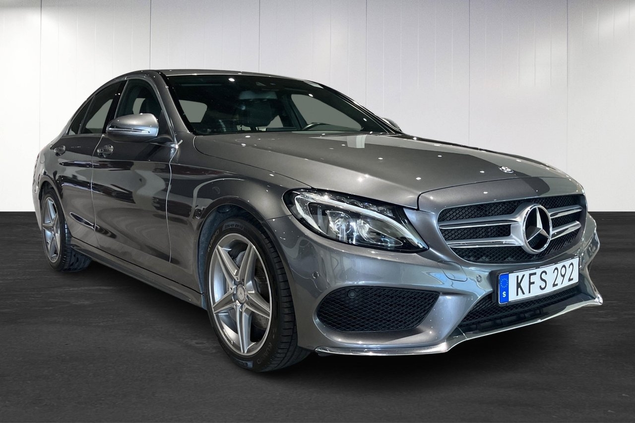 Mercedes-Benz C 180 Sedan AMG Manuell 2017, bild 2/10