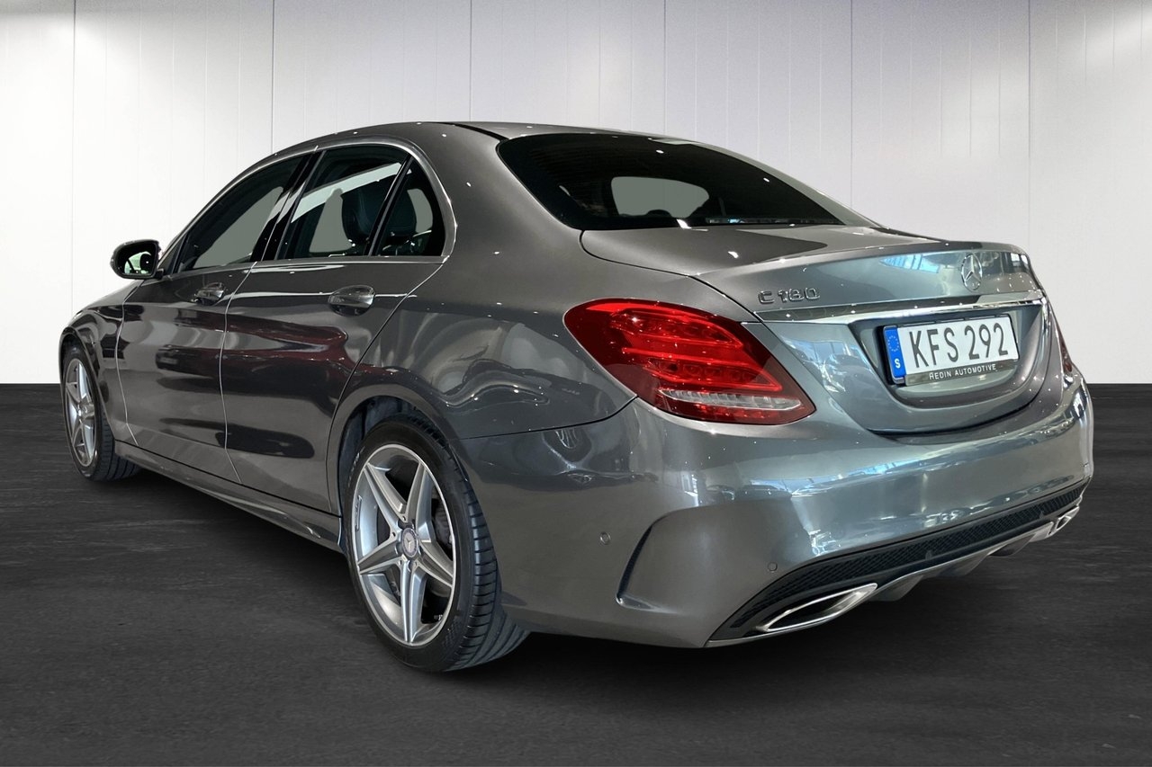 Mercedes-Benz C 180 Sedan AMG Manuell 2017, bild 3/10