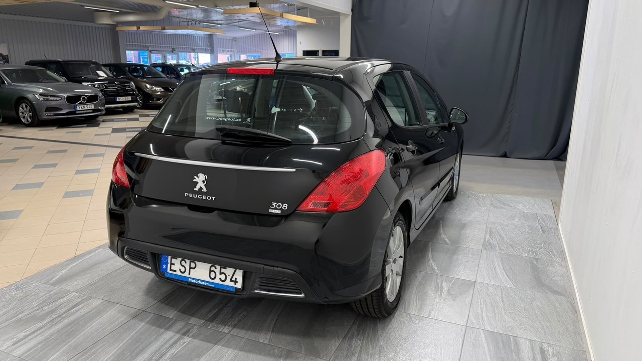 Peugeot 308 5-dörrar 1.6 e-HDi FAP 2011, bild 5/10
