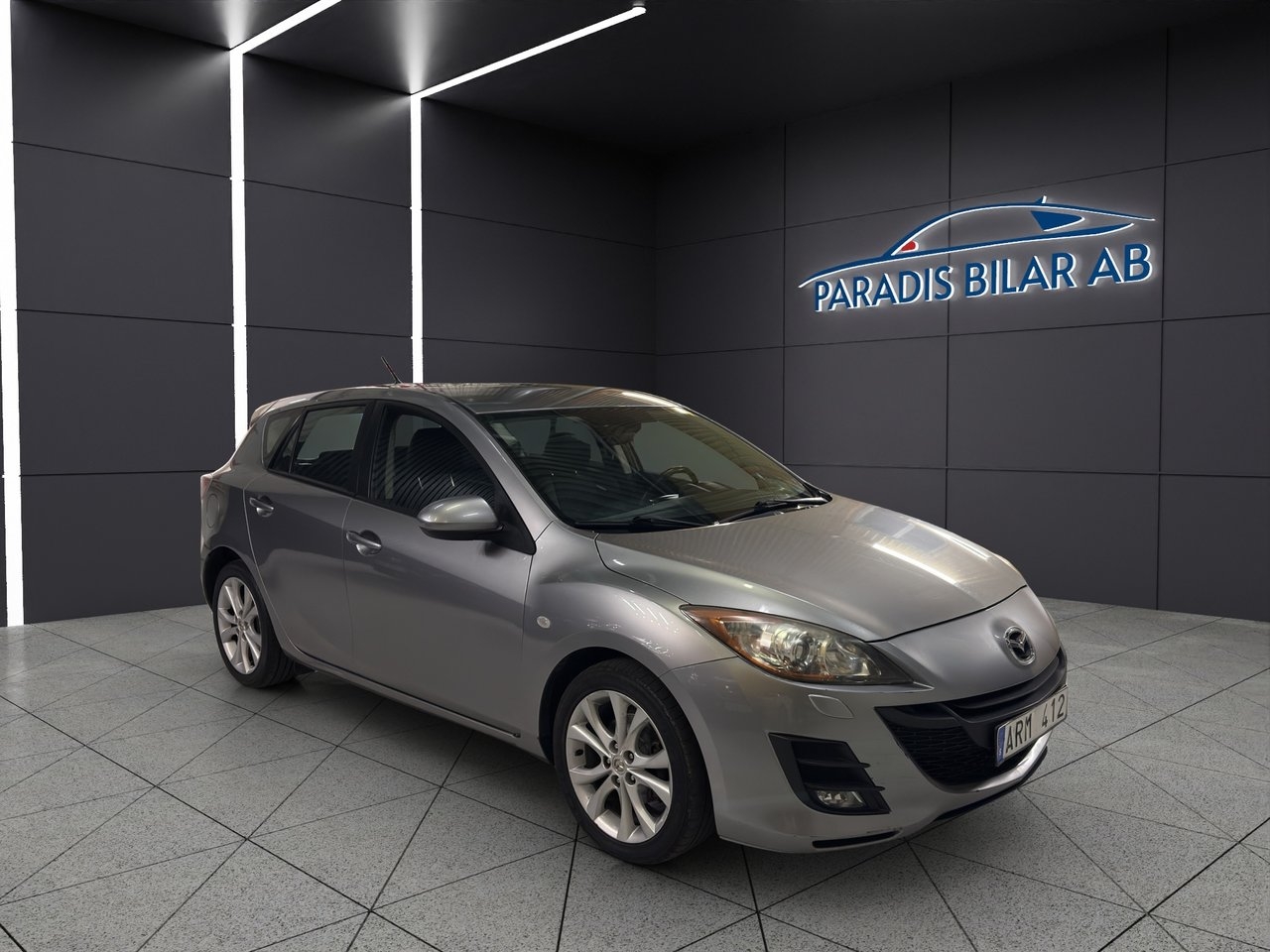 Mazda 3 Sport 1.6 MZ-CD Nyservad,Vdäck 2010, bild 7/10