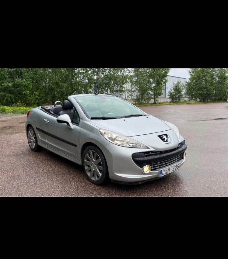 Peugeot 207 CC 1.6 VTi Manuell 2008, bild 2/4