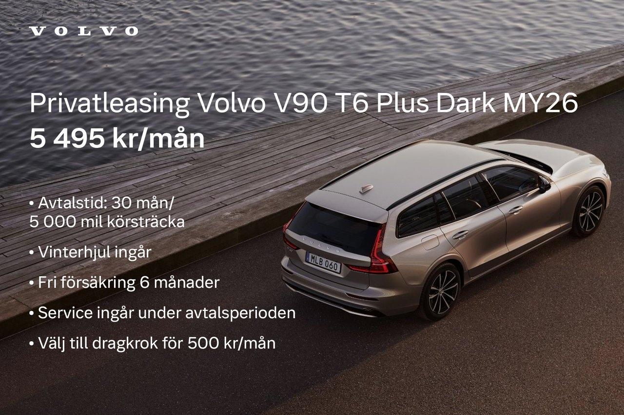 Volvo V90 Plus Dark PL 5495kr/ månad 2026, bild 2/10