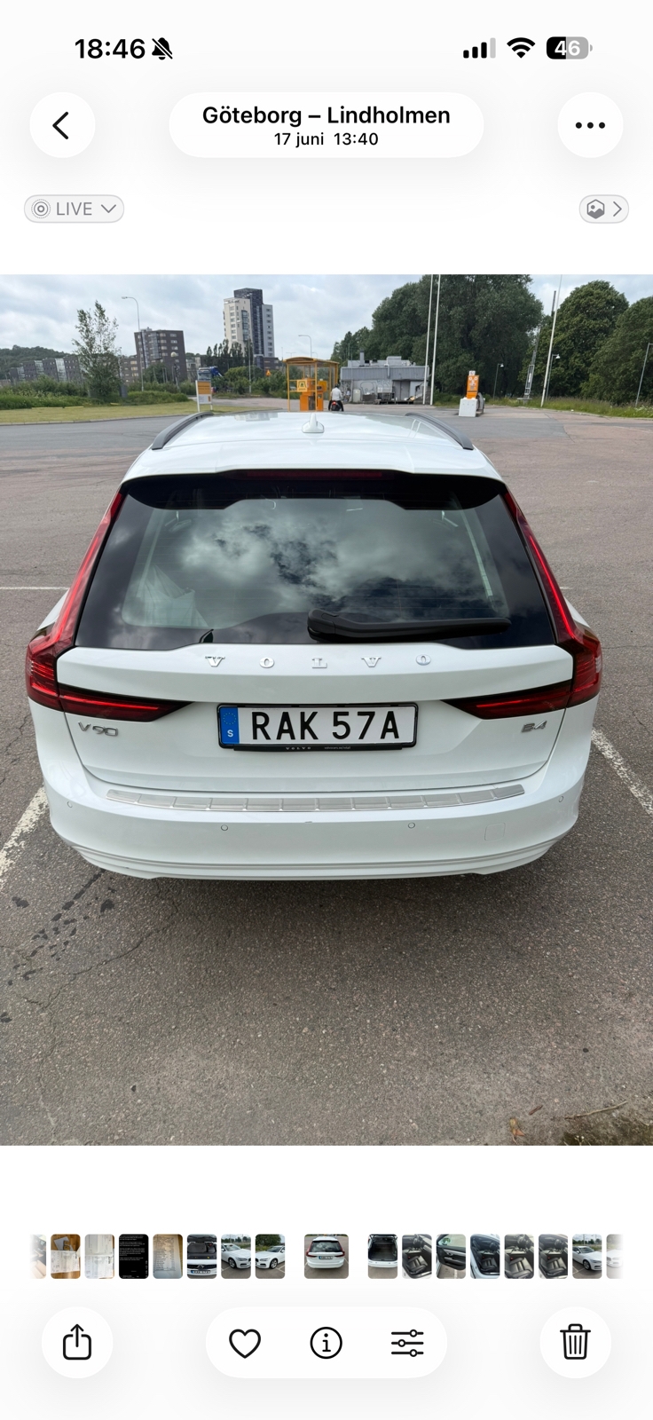 Volvo V90 B4 Geartronic 2023, bild 4/10