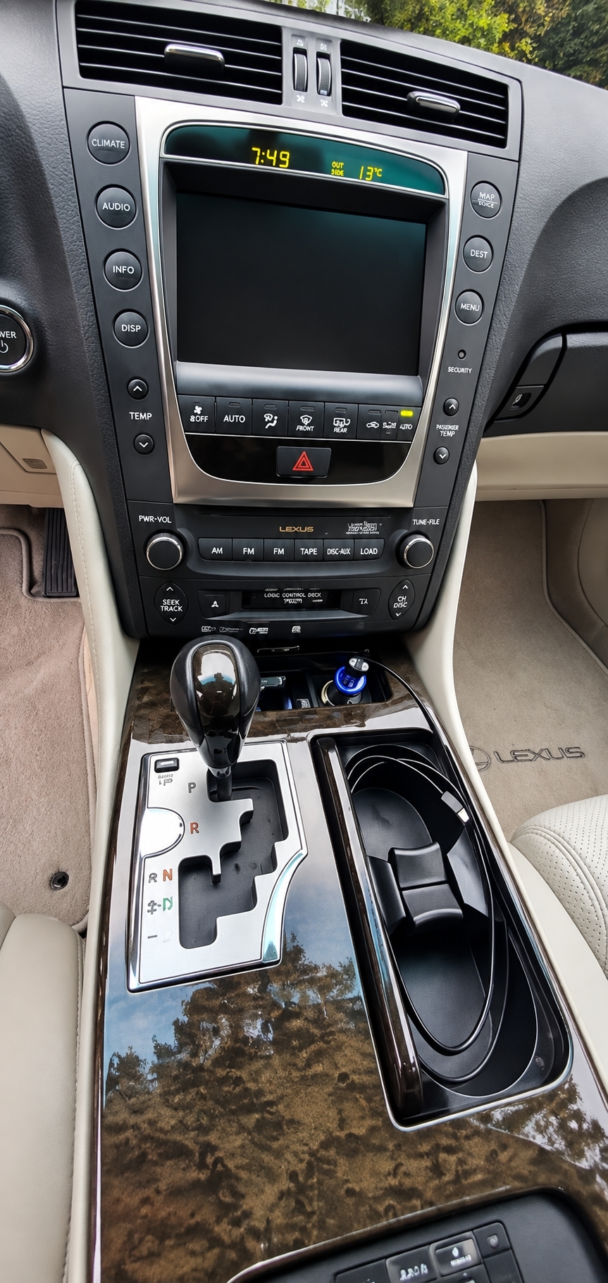 Lexus GS 450h 3.5 V6 CVT 2008, bild 7/10