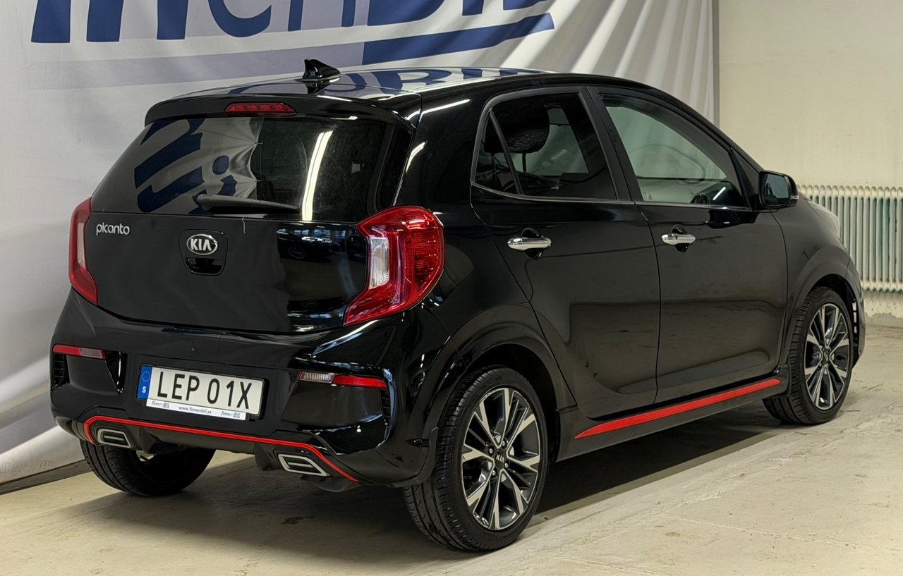 Kia Picanto 1.0 T-GDI GT-Line Besiktigad 2021, bild 3/10