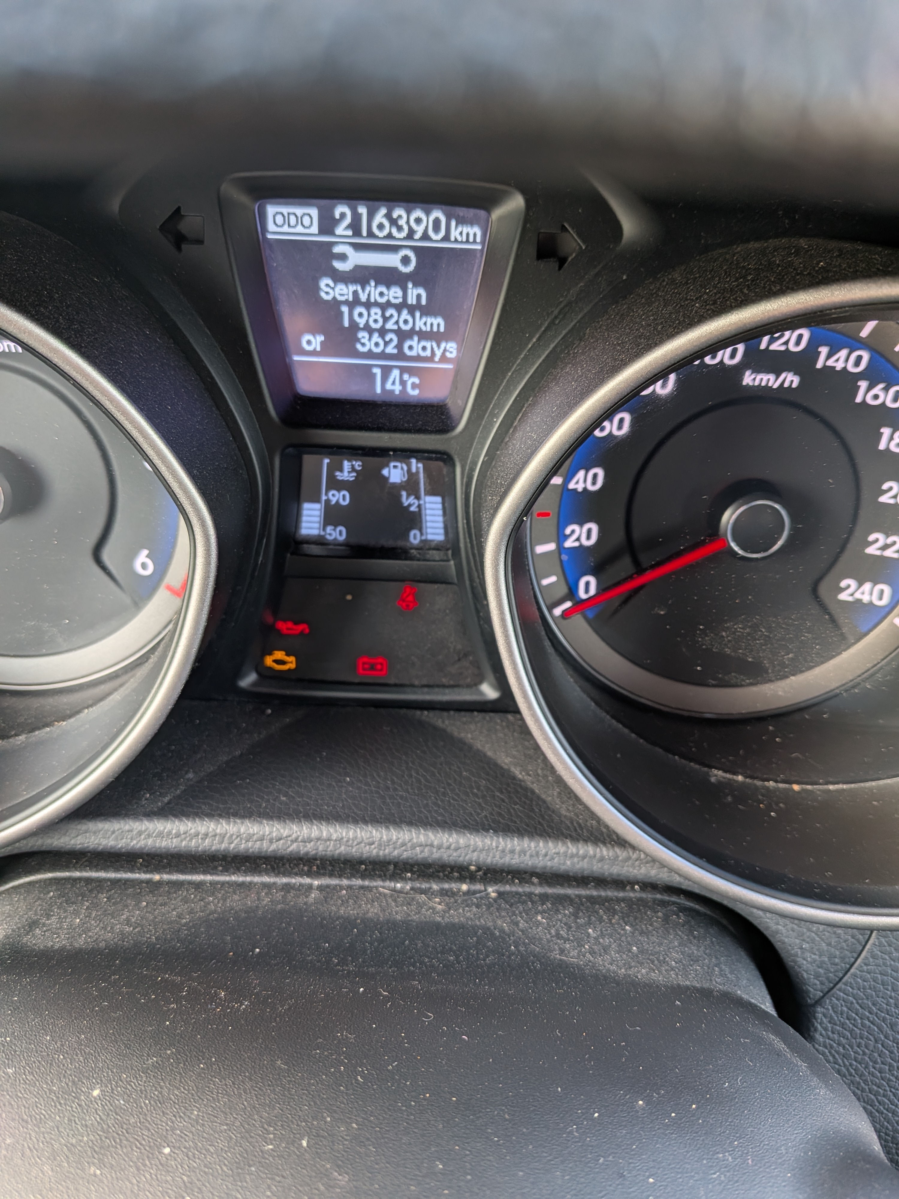 Hyundai i30 Kombi 1.6 CRDi Manuell 2014, bild 8/8