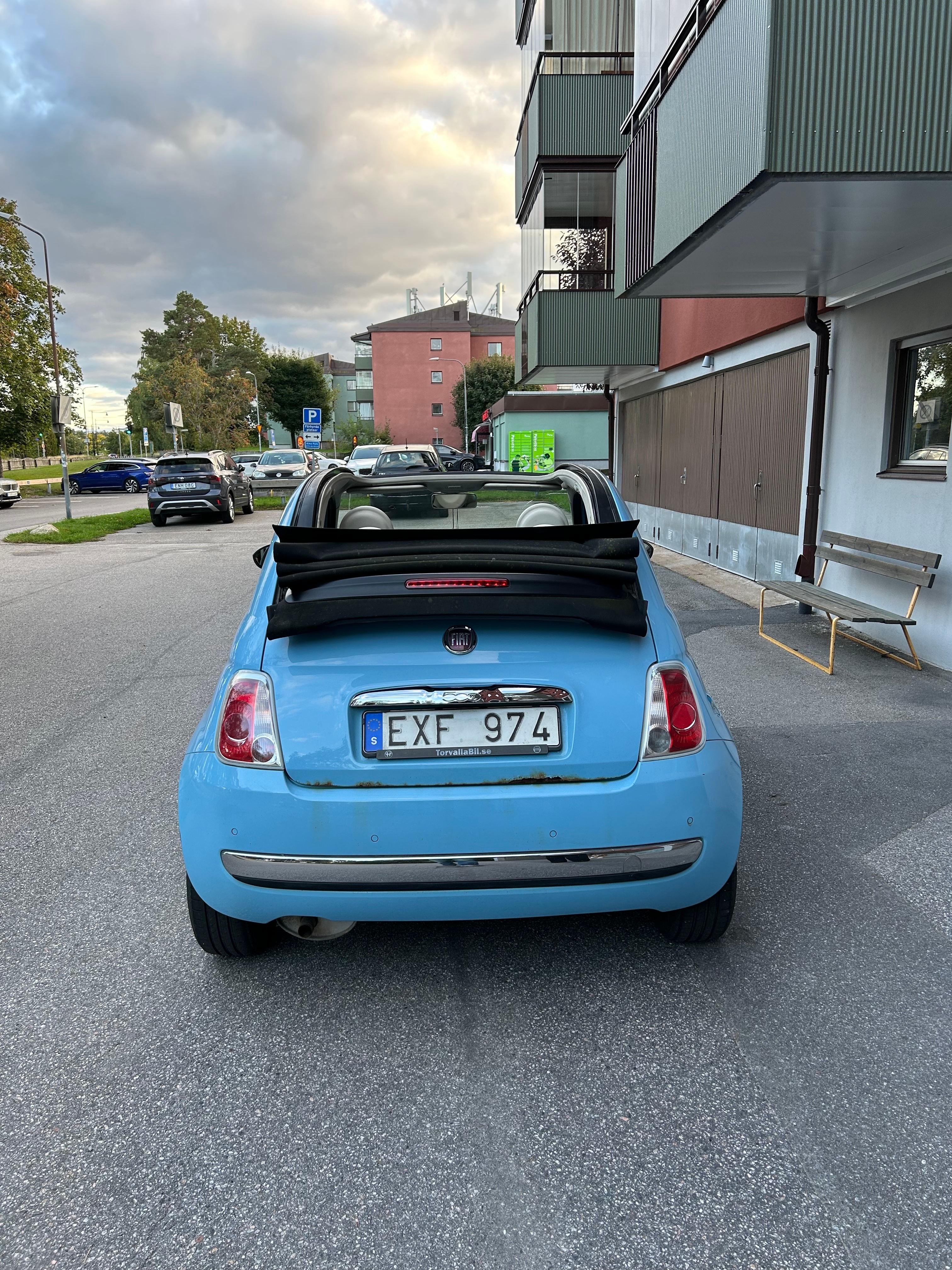 Fiat 500C 1.2 8V Manuell Cab 2012, bild 6/10