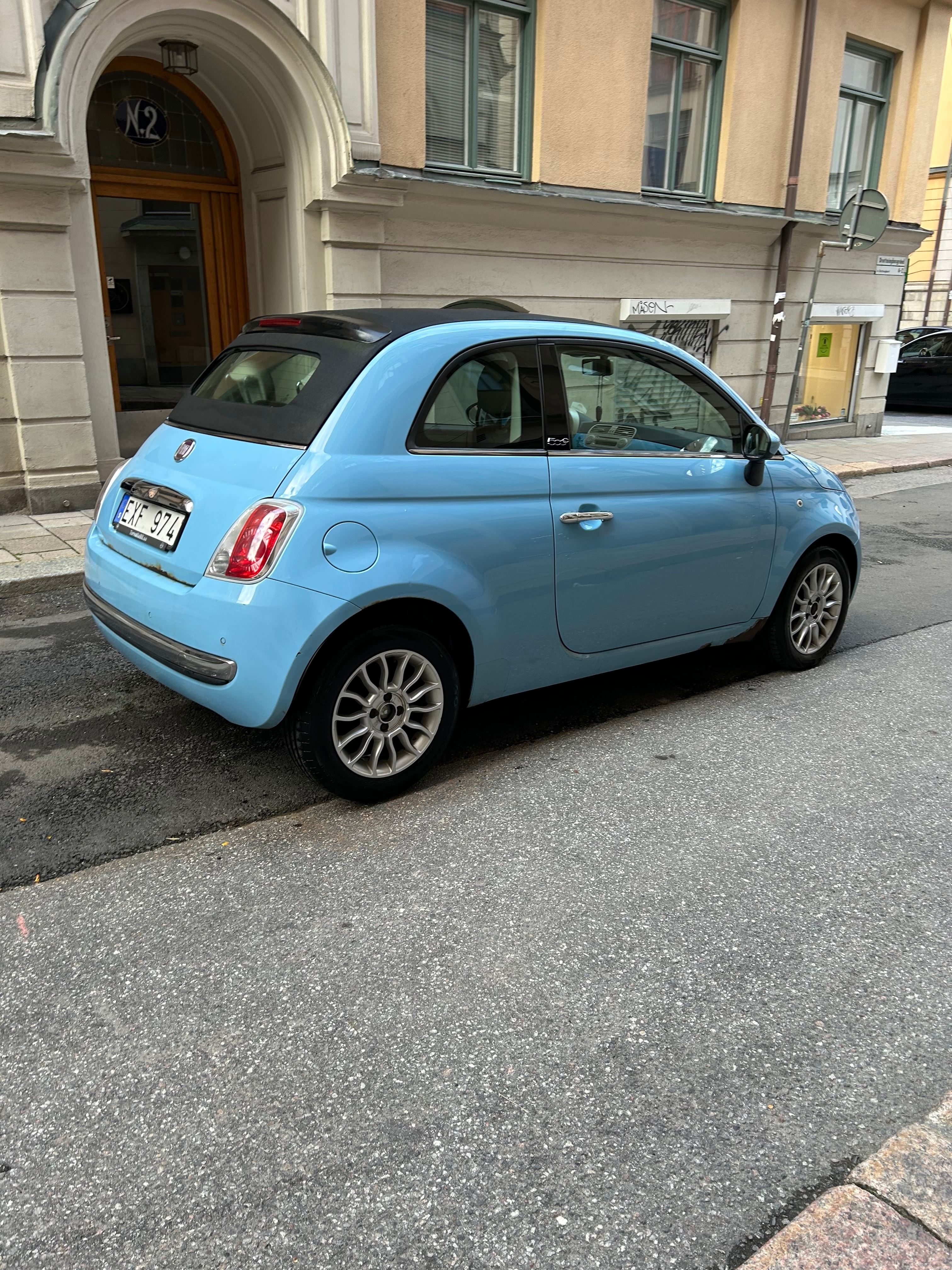 Fiat 500C 1.2 8V Manuell Cab 2012, bild 5/10