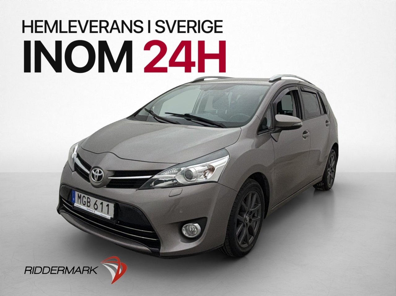 Toyota Verso 1.8 Valvematic 147hk 7-Sits 2016, bild 3/10