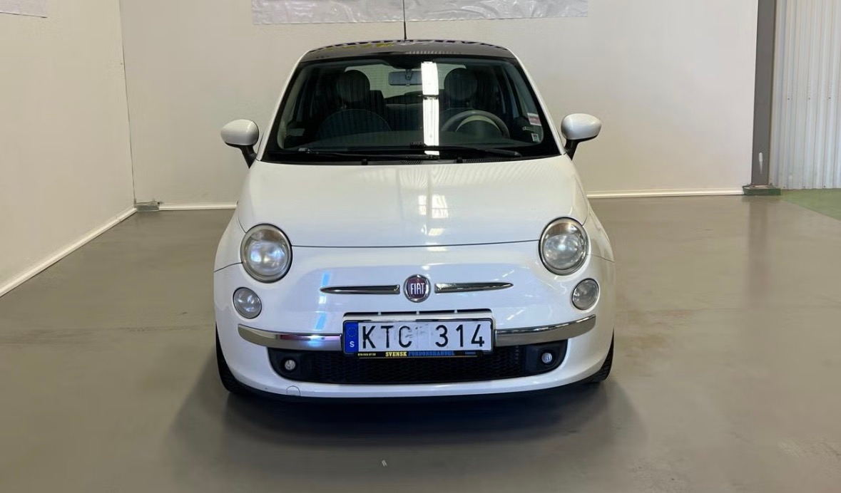 Fiat 500 1.2 8V Manuell, Ny besiktad 2010, bild 2/10