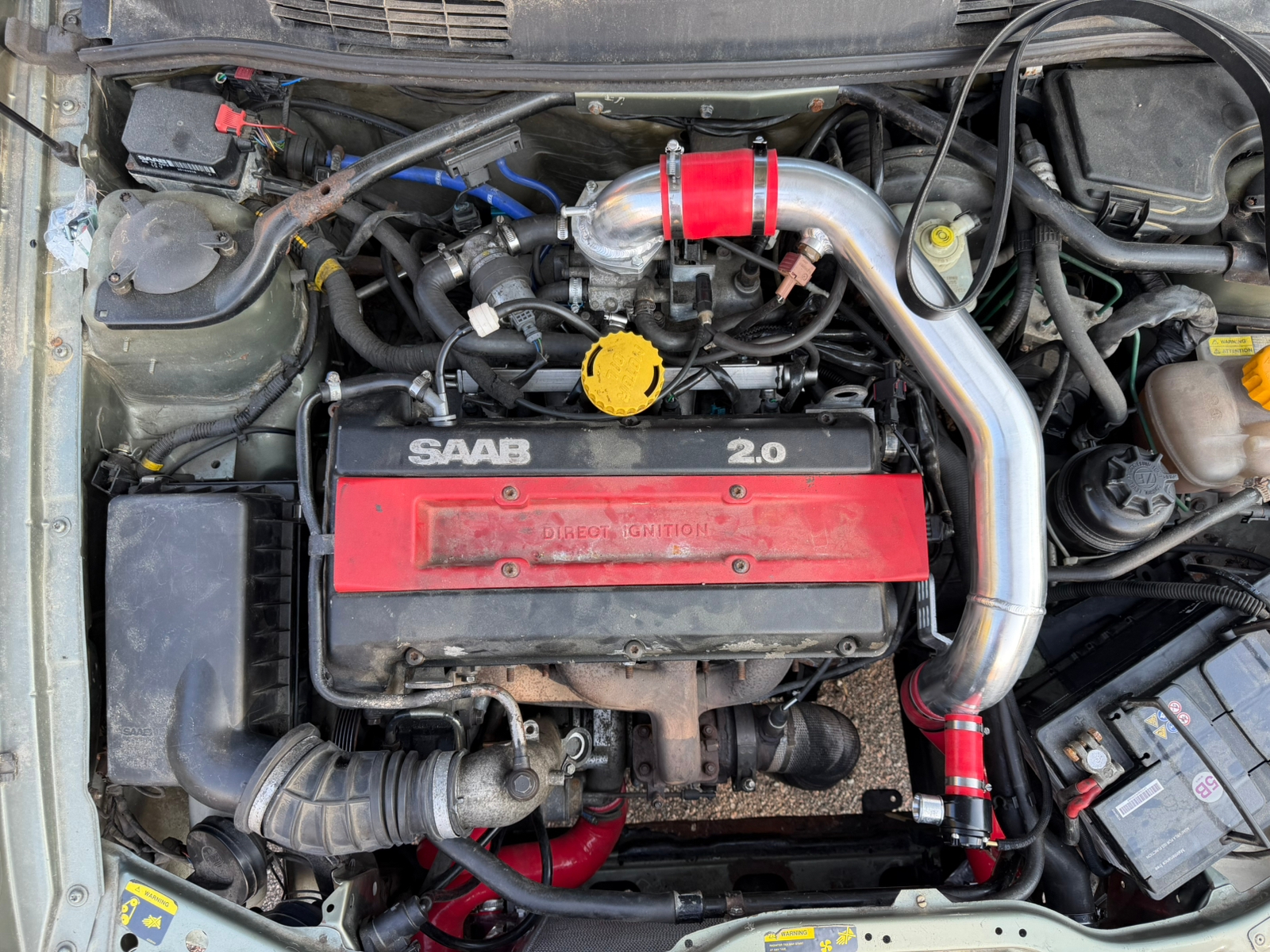 Saab 9-3 Påkostat rullande projekt 1998, bild 8/8