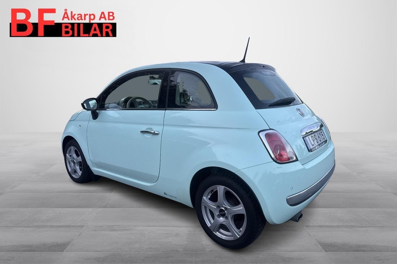 Fiat 500 1.2 8V Lounge Euro 6 2015, bild 3/8