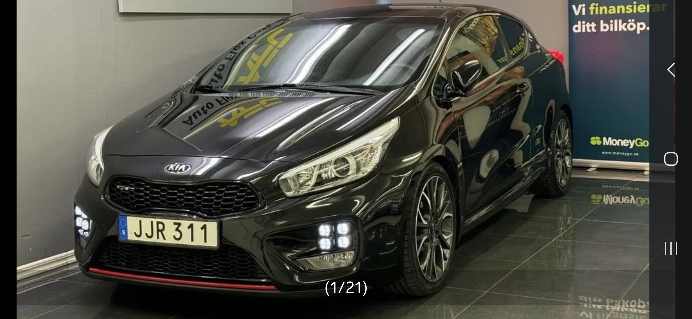 Kia ProCeed pro_ceed GT 1.6 GDI Manuell 2014, bild 2/6