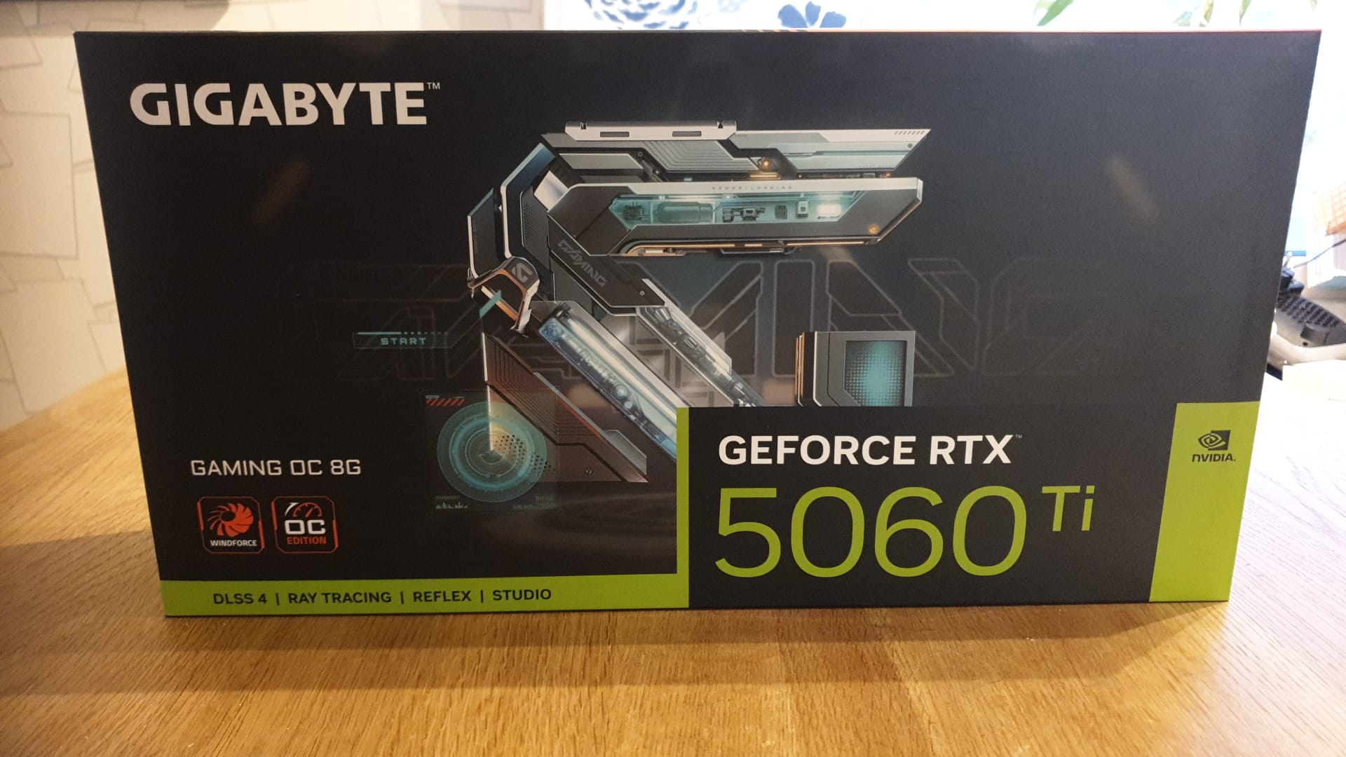 Ny Gigabyte GeForce RTX 5060 Ti GAMING OC 8GB GDDR7 GPU Grafikkort