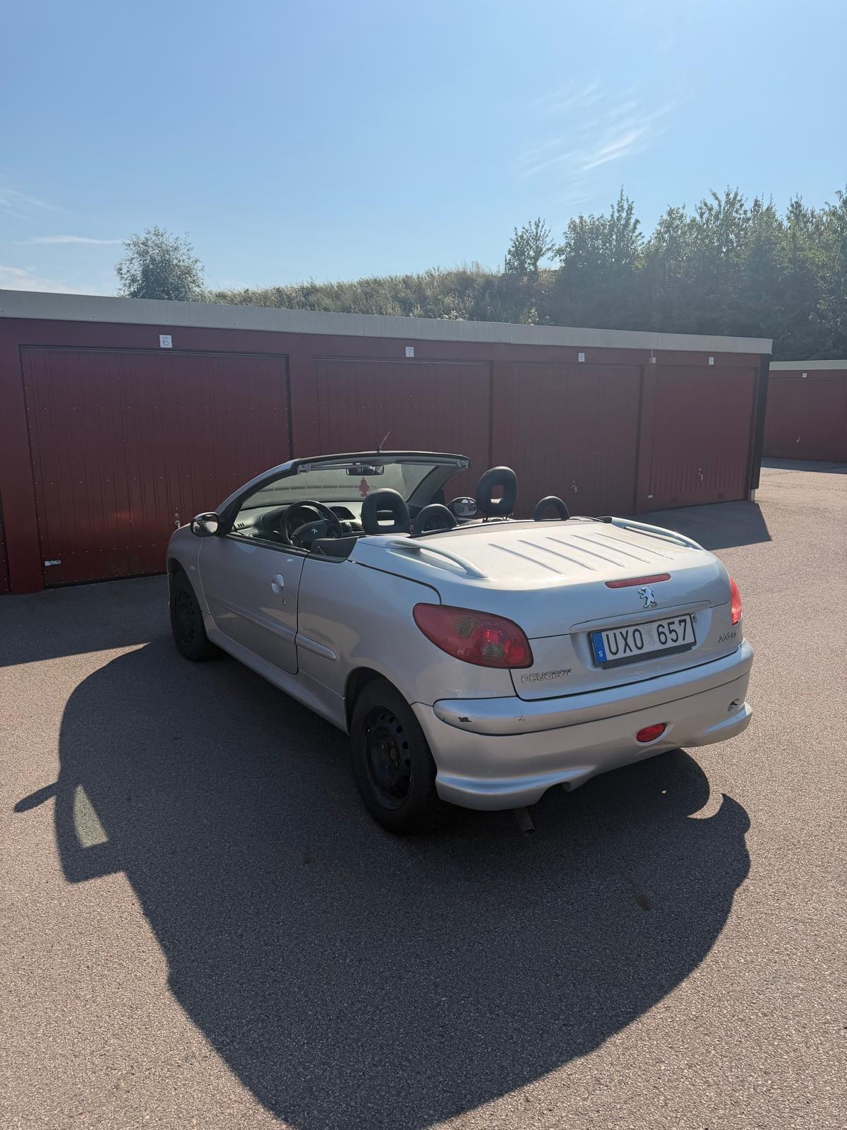 Peugeot 206 CC 1.6 Manuell 2004, bild 6/7