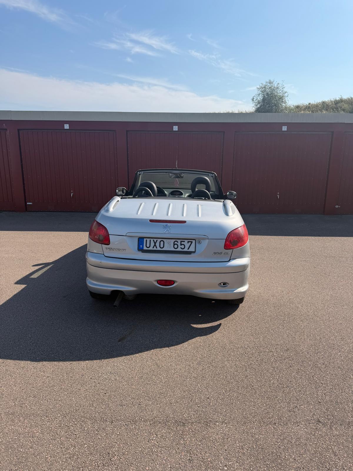Peugeot 206 CC 1.6 Manuell 2004, bild 5/7