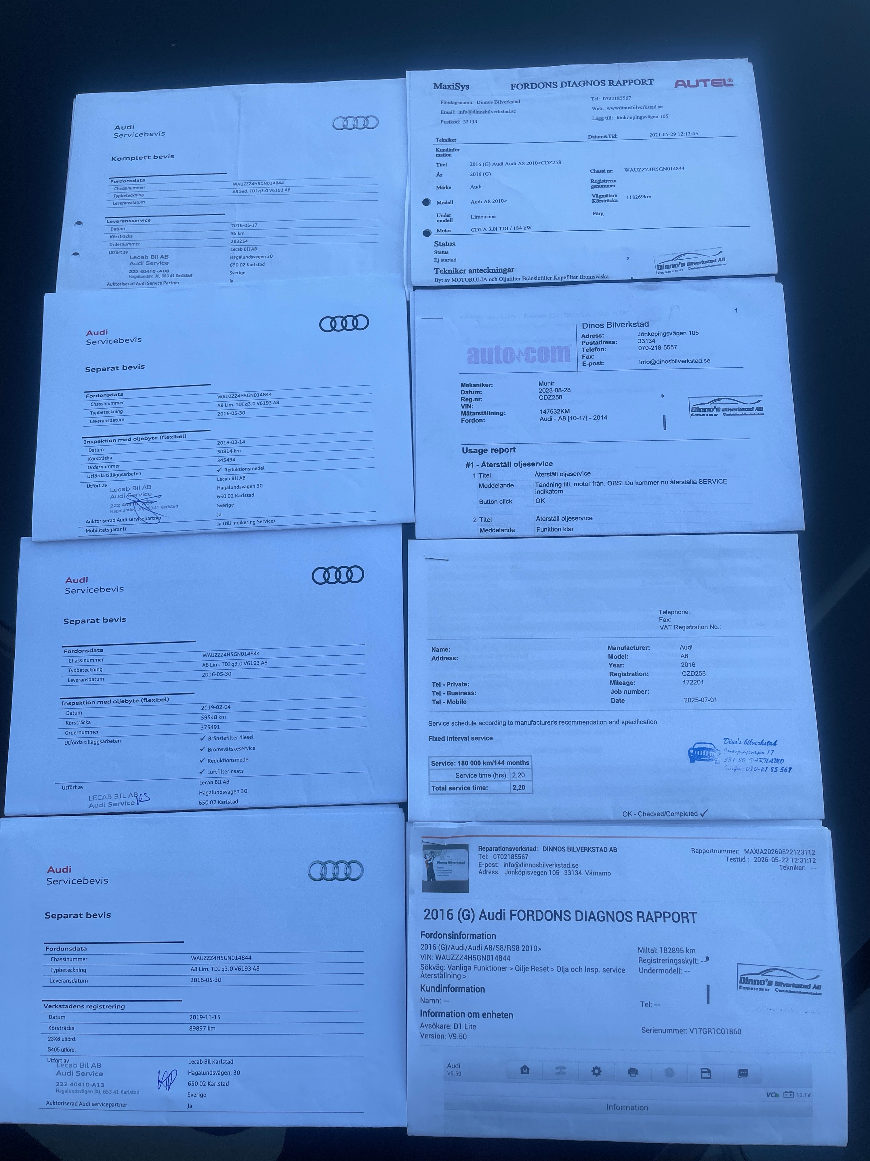 Audi A8 3.0 TDI V6 quattro TipTronic 2016, bild 5/5