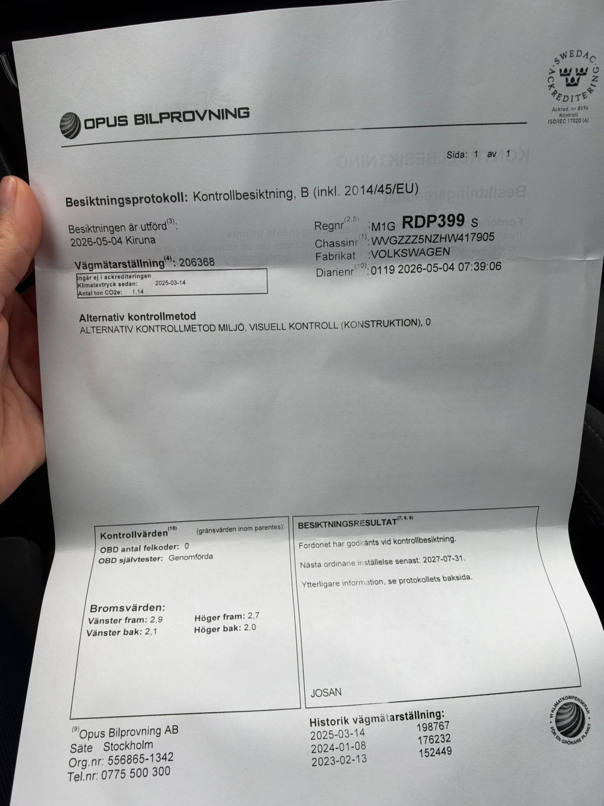Volkswagen Tiguan 2017, bild 6/8