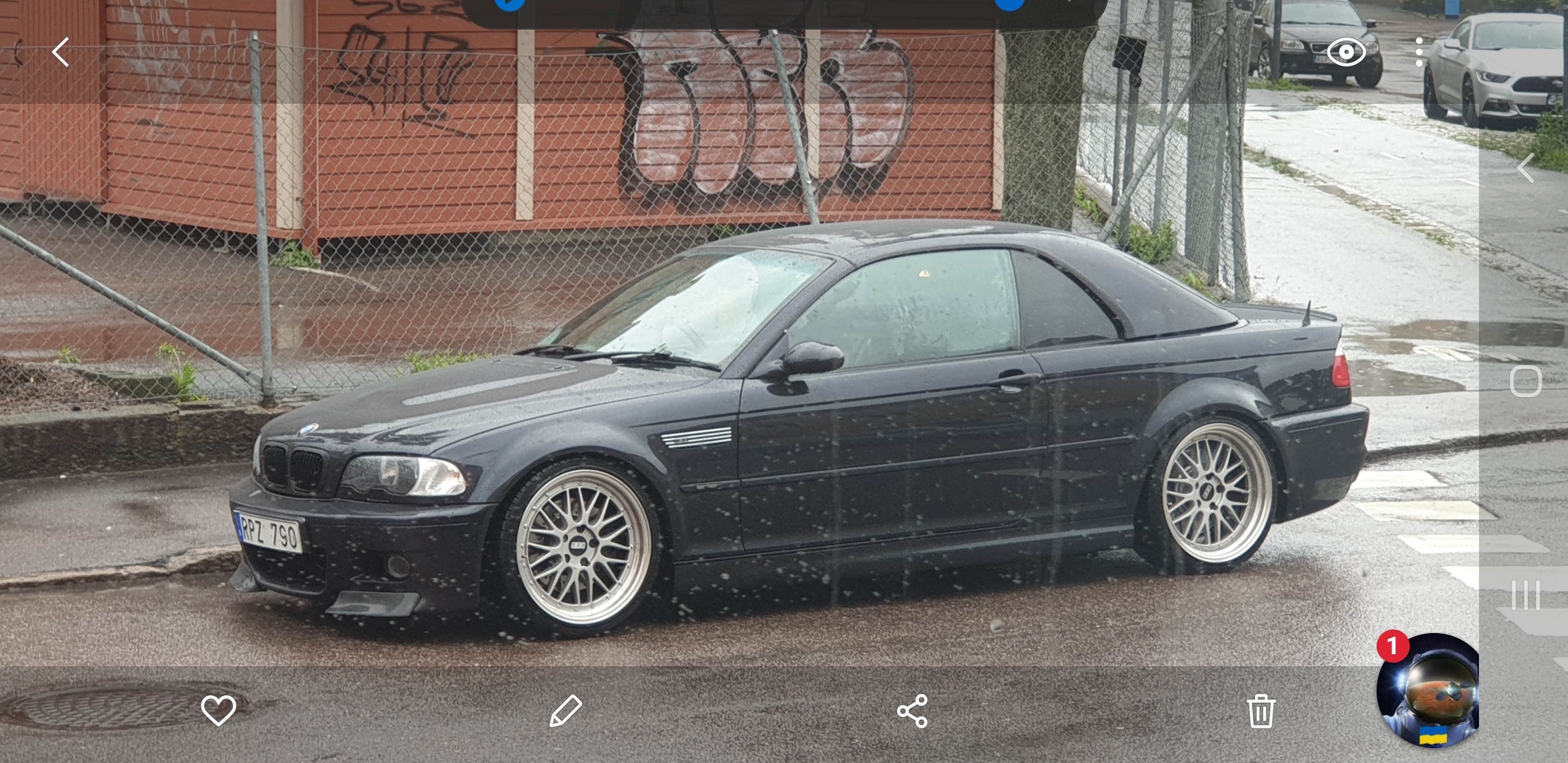 BMW M3 Convertible SMG 2002, bild 3/3